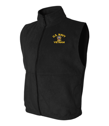 U.S. Navy Vietnam Full-Zip Fleece Vest