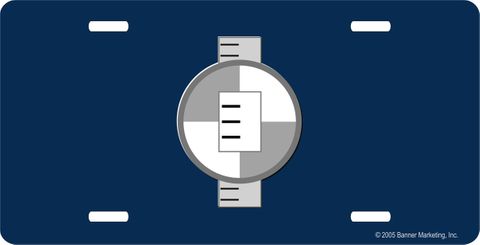 U.S. Navy Engineering Aid License Plate