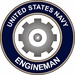 U.S. Navy Engineman EN decal