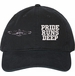 U.S. Navy Enlisted Silver Dolphins Pride Runs Deep Unstructured Dad Cap