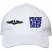 U.S. Navy Enlisted Silver Dolphins Pride Runs Deep Unstructured Dad Cap