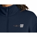 U.S. Navy Enlisted Silver Dolphins Pride Runs Deep Women's Soft Spacer Quarter-Zip