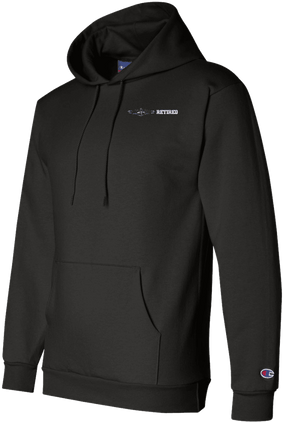 U.S. Navy Enlisted Silver Dolphins Retired Hoodie