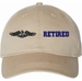U.S. Navy Enlisted Silver Dolphins Retired Unstructured Dad Cap