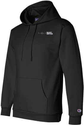 U.S. Navy Enlisted Silver Dolphins Silent Service Hoodie