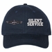 U.S. Navy Enlisted Silver Dolphins Silent Service Unstructured Dad Cap