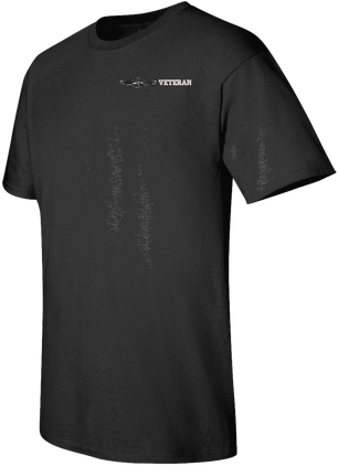 U.S. Navy Enlisted Silver Dolphins Veteran T-Shirt