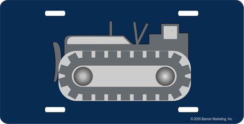 U. S. Navy Equipment Operator License Plate