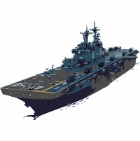 U.S. Navy Escort Carrier Reunion Shop Thumbnail Illustration