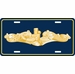 U.S. Navy Gold Dolphins License Plate