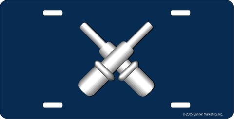 U. S. Navy Gunner's Mate License Plate