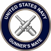 U.S. Navy Gunners Mate GM decal