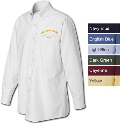 U.S. Navy Hospital Ship Oxford Dress Shirt