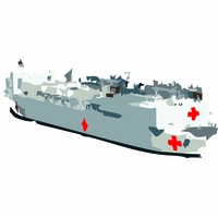U.S. Navy Hospital Ships Reunion Shop Thumbnail Illustration