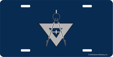 U. S. Navy Illustrator Draftsman License Plate