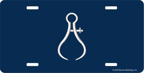U. S. Navy Instrument Man License Plate