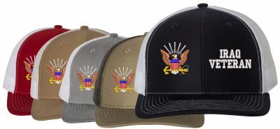 U.S. Navy Iraq Veteran Mesh Back Cap