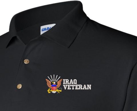 U.S. Navy Iraq Veteran Polo