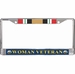 U.S. Navy Iraq War Ribbon Woman Veteran License Plate Frame