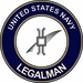 U.S. Navy Legalman LN decal