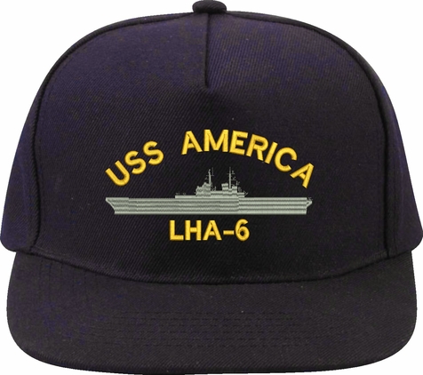 U.S. Navy LHA Amphibious Ships Ball Cap
