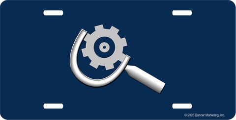 U. S. Navy Machinery Repairman License Plate