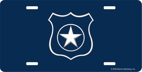 U.S. Navy Master at Arms license Plate