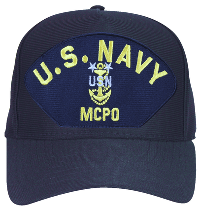 U.S. Navy Master Chief Petty Officer ' MCPO ' With Anchor Cap