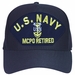 U.S. Navy MCPO Retired with Anchor Ball Cap