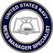 U.S. Navy Mess Management Specialist MS decal