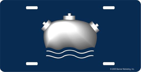 U.S. Navy Mineman License Plate