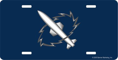 U.S. Navy Missile Technician License Plate