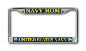 U.S. Navy Mom License Plate Frame