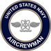 U.S. Navy Naval Aircrewman AW decal