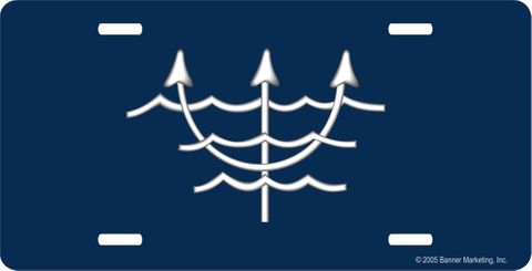 U.S. Navy Ocean Systems Technician License Plate