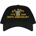 U.S. Navy Officer 250th Anniversary Embroidered Cap