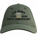 U.S. Navy Officer 250th Anniversary Embroidered Cap