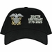 U.S. Navy Officer 250th Anniversary Split Design Embroidered Cap