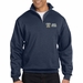 U.S. Navy Officer 250th Anniversary Split Design Embroidered Quarter-Zip Pullover