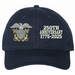 U.S. Navy Officer 250th Anniversary Split Design Unstructured Dad Cap