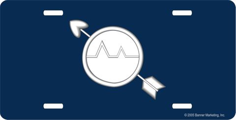 U.S. Navy Operations Specialist License Plate