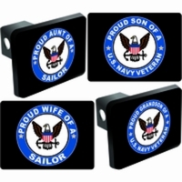 U.S. Navy Proud Family Hitch Covers Thumbnail Illustration