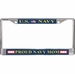 U.S. Navy Proud Navy Mom License Plate Frame