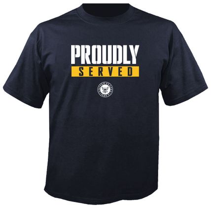 U.S. Navy Proudly Served T-Shirt