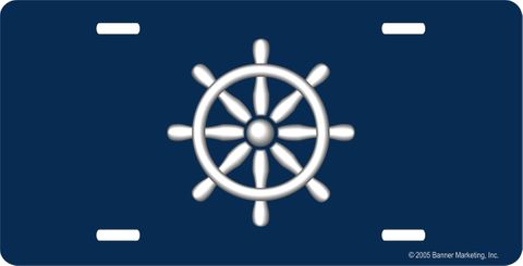 U.S. Navy Quartermasters License Plate