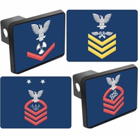 U.S. Navy Rank Insignias with Rates Hitch Covers Thumbnail Illustration