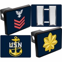 U.S. Navy Ranks Hitch Covers Thumbnail Illustration