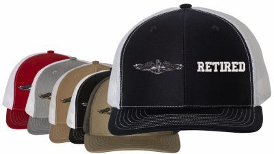 U.S. Navy Retired Dolphin Split Cap