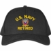 U.S. Navy Retired Embroidered Cap