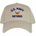 U.S. Navy Retired Embroidered Cap
